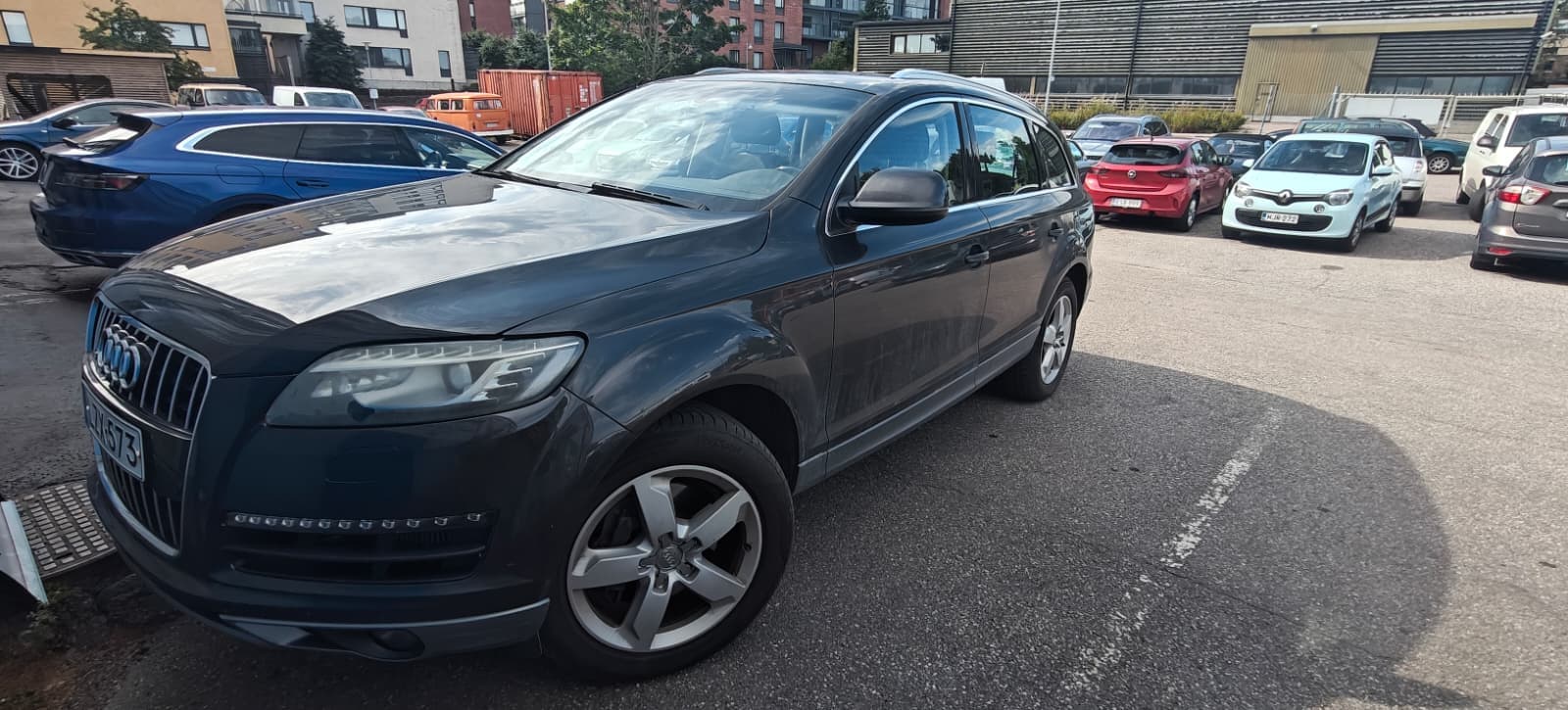 Audi Q7 3.0TDi V6 2012 rikkinäisen suuttimen diagnostiikka