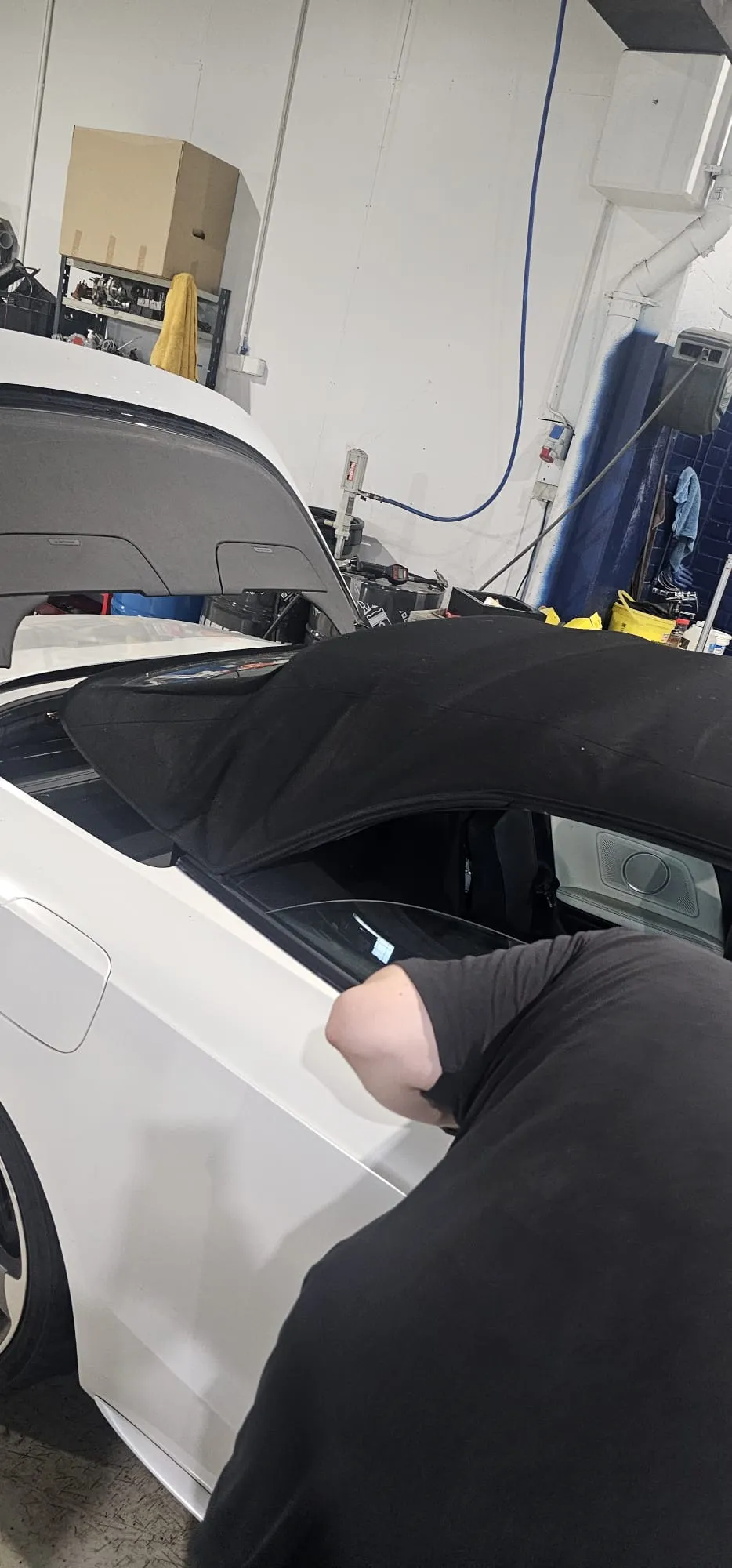 Audi S5 Cabriolet 2011 Convertible Roof System Repair