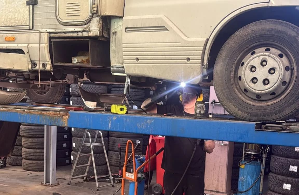Svetsarbeten för Volkswagen i Esbo