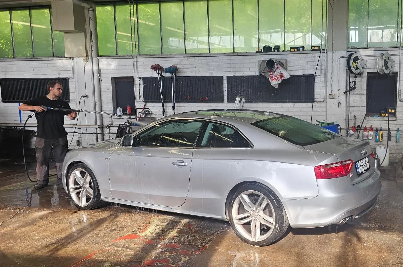 Audi S5 2007 pesu ja pinnoitus 1