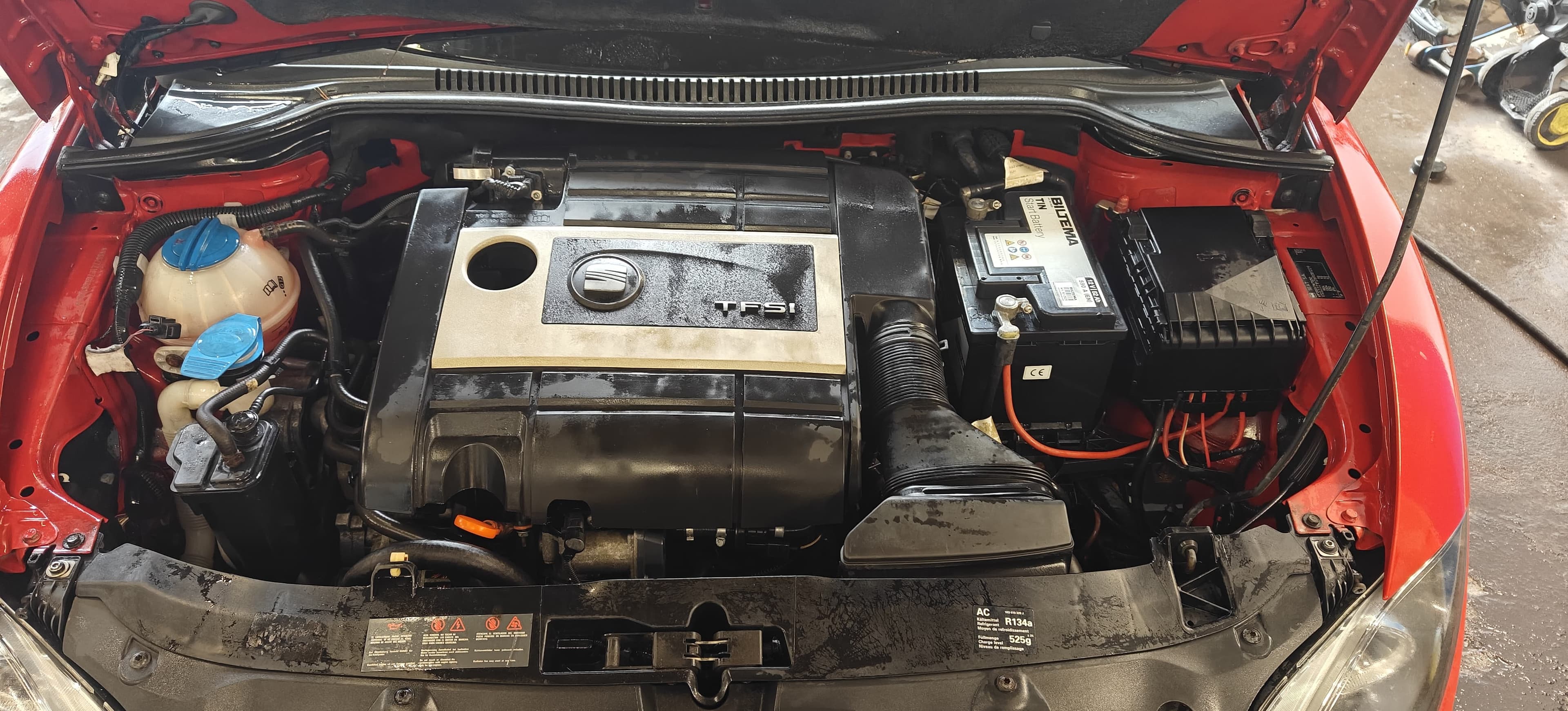 Мойка двигателя Seat Leon 2009 2.0 TFSI 1