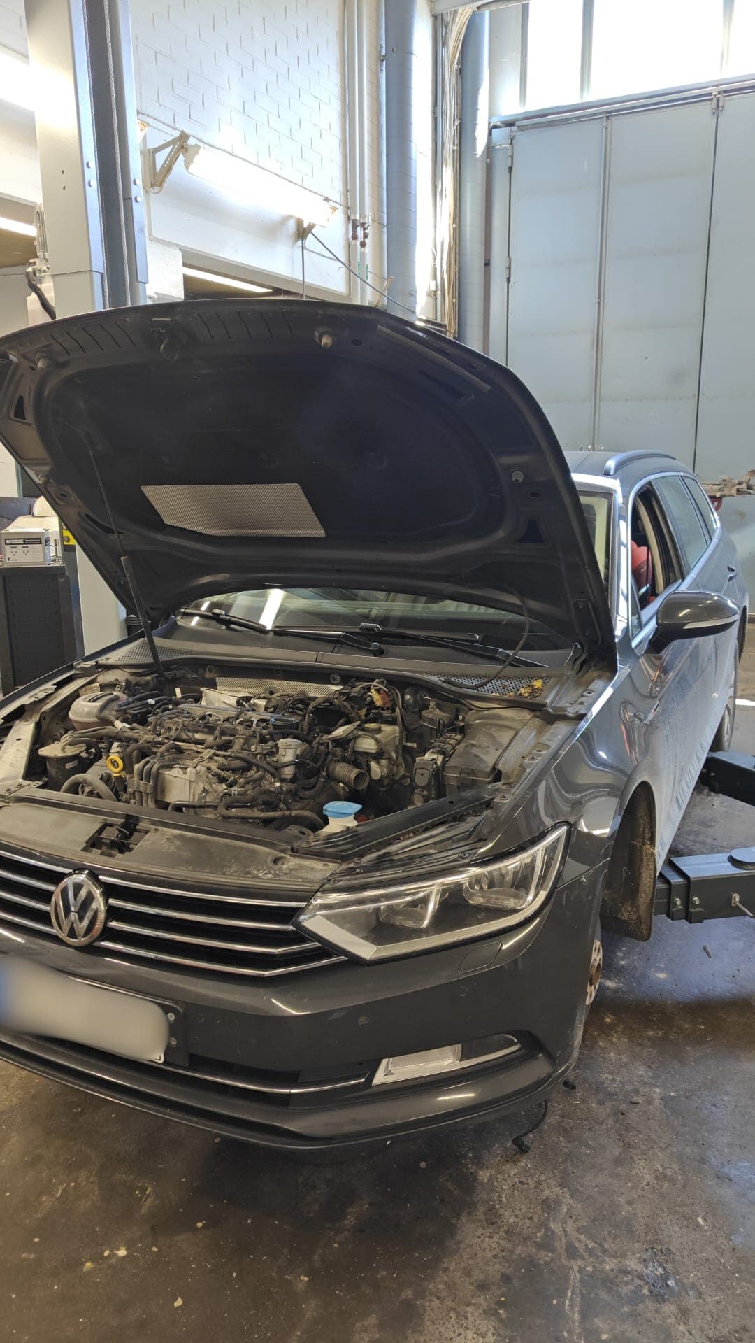 Ремонт турбооси Volkswagen Passat 2020 4Motion 1